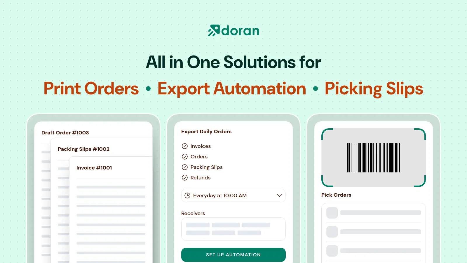 Order Printer & Quote